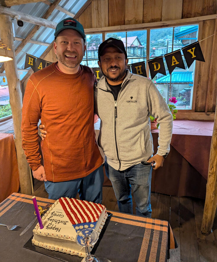 Birthday Celebration with Guest